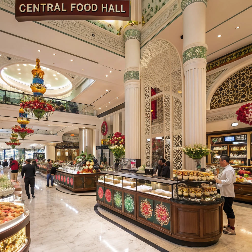 The Luxury of Central Food Hall